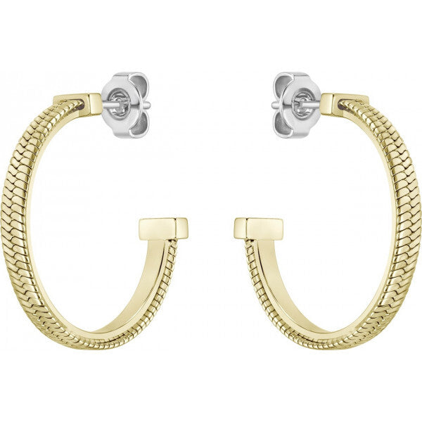 BOSS gold earrings ladies 1580483, imported from the UK