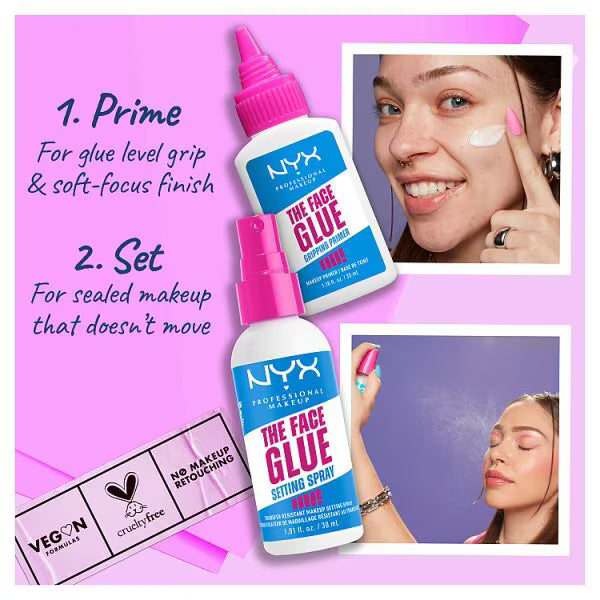 NYX Face Glue Setting Spray - British product