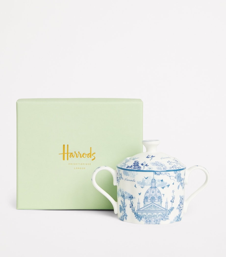 Harrods bone china sugar bowl 15cm, UK version