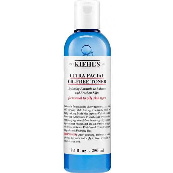Kiehl's Ultra Facial Oil-Free Toner 250ml, imported from the UK