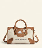 Balenciaga small canvas Le City top-handle bag - British brand