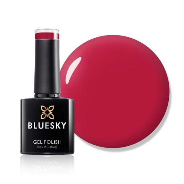 Bluesky gel polish Pastel Red, imported from the UK