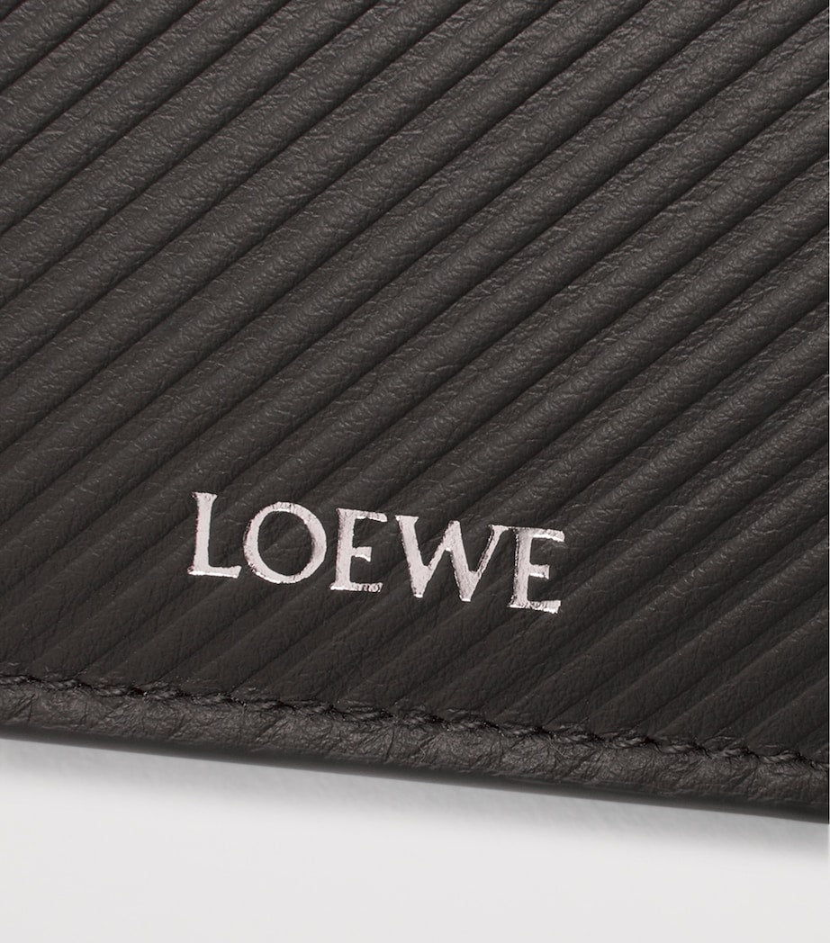 LOEWE leather bifold wallet with 8 card slots (British brand)