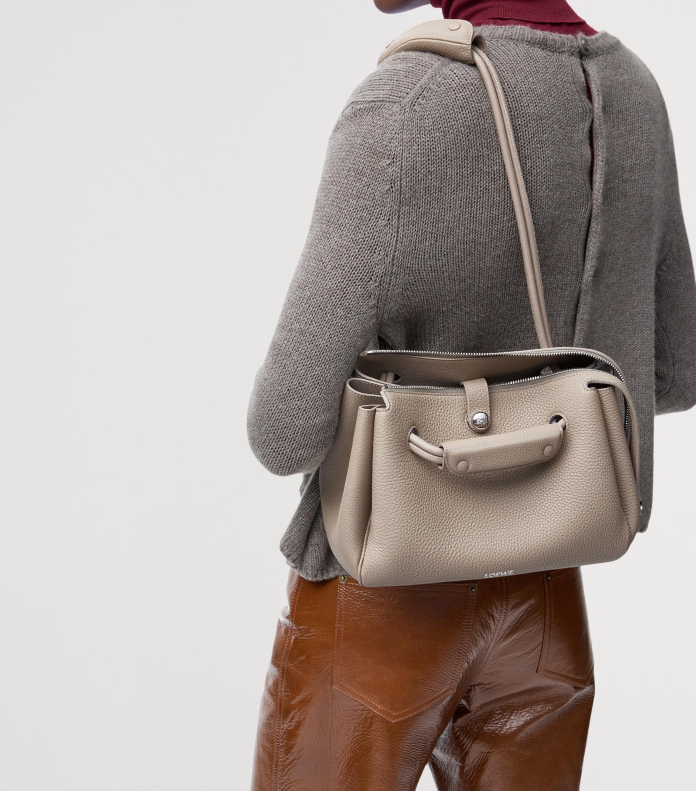 LOEWE small grained leather Madrid shoulder bag, UK version