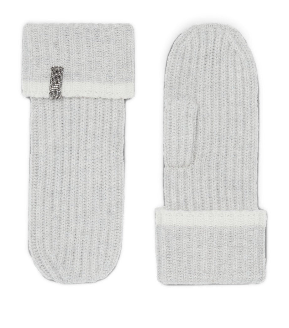 Brunello Cucinelli cashmere mittens - British product