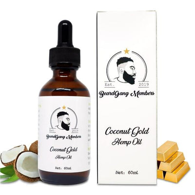 Superdrug BeardGang Members Coconut Gold Hemp Oil 60ml- Buy online at McGrocer