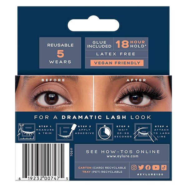 Eylure Dramatic Lashes No 130 GOODS Superdrug   