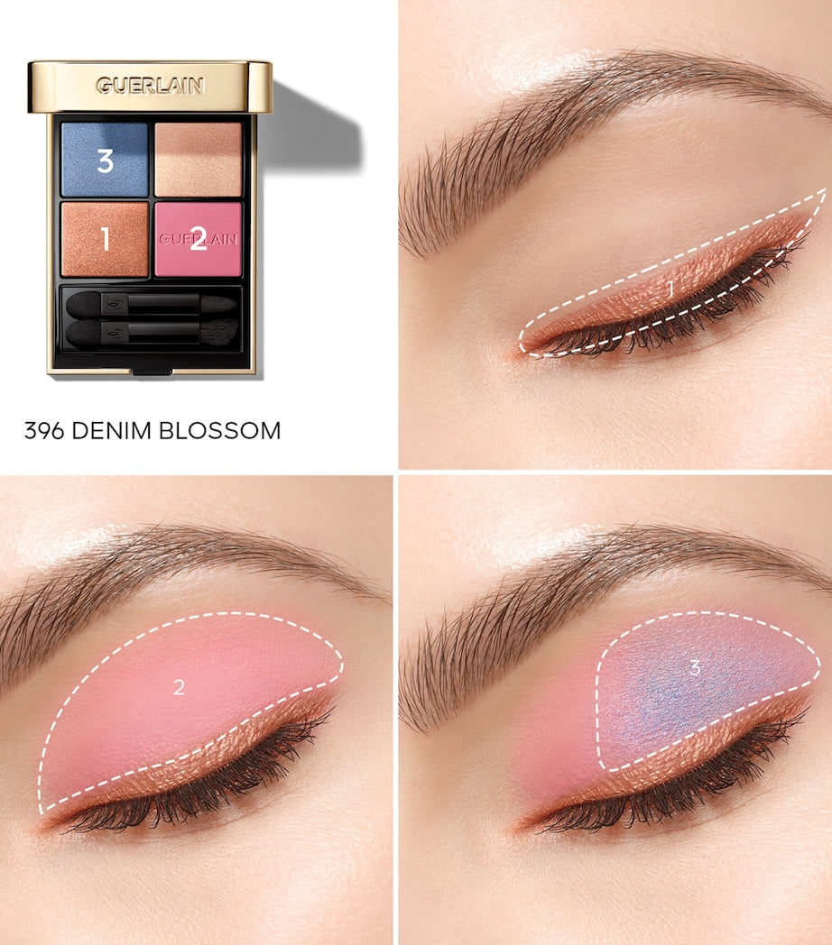 Compact Eyeshadow Palette with Four Pigmented Shades 8.8g