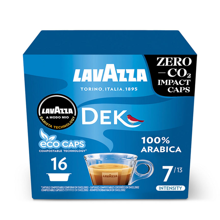 Lavazza Dek Full Flavoured with Dried Fruit Notes 16 Coffee Capsules 120g GOODS ASDA   