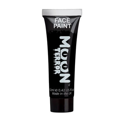 Moon Terror Halloween Face Paint Midnight Black