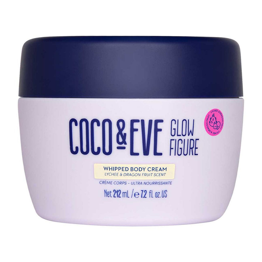 Coco & Eve Glow Figure Whipped Body Cream - Dragonfruit & Lychee 212ml