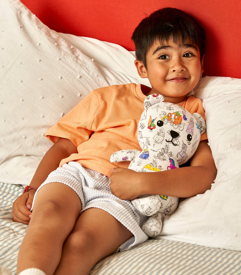 eatsleepdoodle Artie Bear fairytale colour-in bear - British product