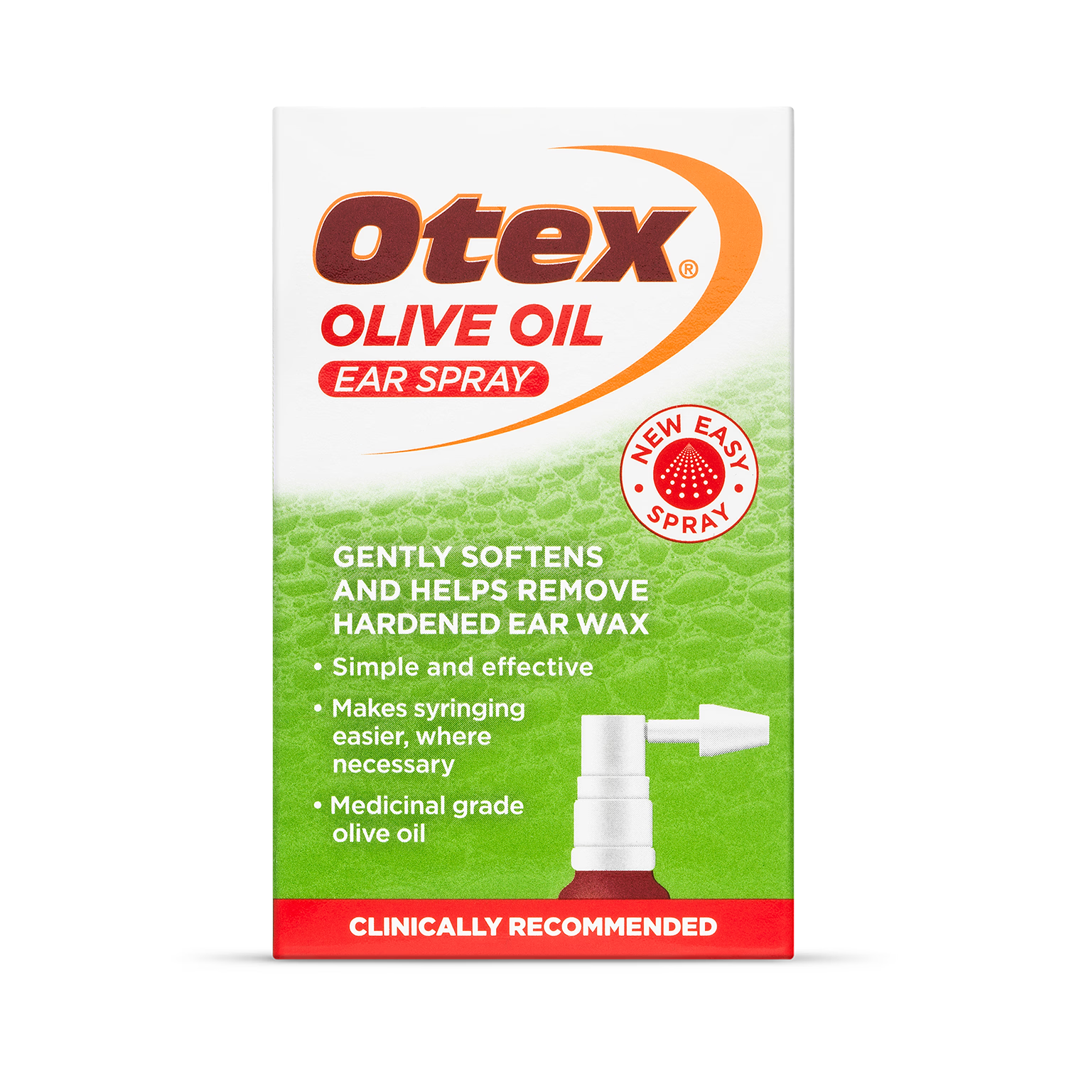 Otex olive oil ear spray 10ml, imported from the UK