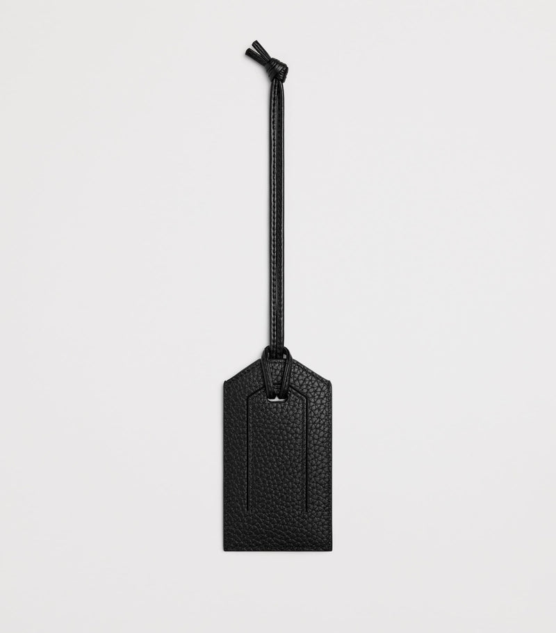 Bottega Veneta Intrecciato leather luggage tag - British product