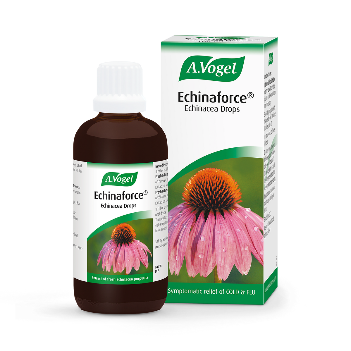 A. Vogel Echinaforce liquid bottle 100ml - British product