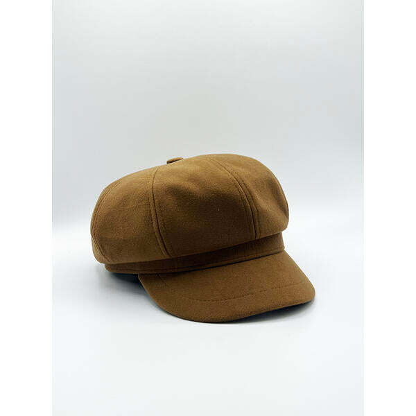SVNX baker boy hat brown 55-59cm adjustable, UK version