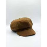 SVNX baker boy hat brown 55-59cm adjustable, UK version