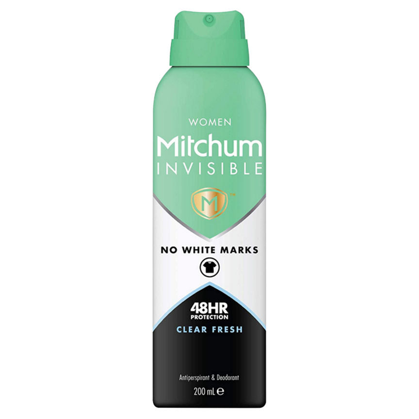 Mitchum Invisible Women 48HR Protection Clear Fresh Anti-Perspirant & Deodorant