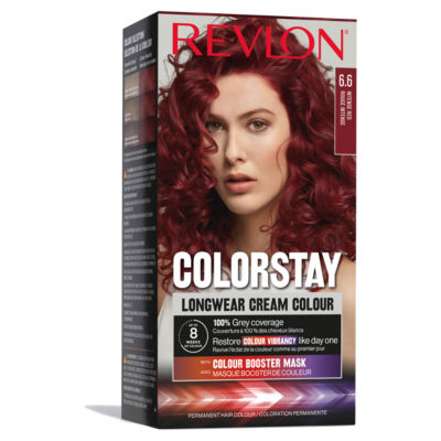 ASDA Revlon ColorStay 6.6 Intense Red Permanent Hair Colour- Buy online at McGrocer