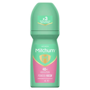 Mitchum Women Powder Fresh Roll-On 100ml, imported from the UK