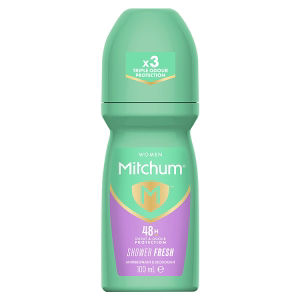 ASDA Mitchum Women 48HR Protection Shower Fresh Antiperspirant & Deodorant Roll-On 100ml- Buy online at McGrocer