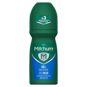 Mitchum antiperspirant deodorant roll-on Ice Fresh 100ml, imported from the UK
