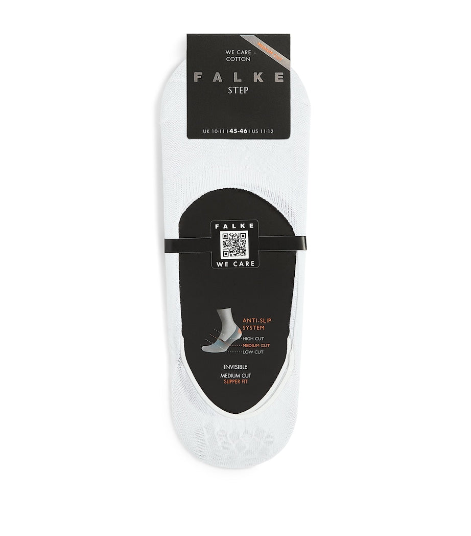 Falke medium-cut no show socks, imported from the UK