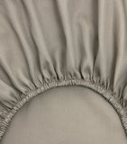 Yves Delorme Triomphe Kaki fitted sheet Super King, UK version