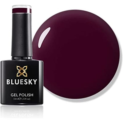 Superdrug Bluesky Gel Polish Dark Maroon Gel Nail Polish- Buy online at McGrocer