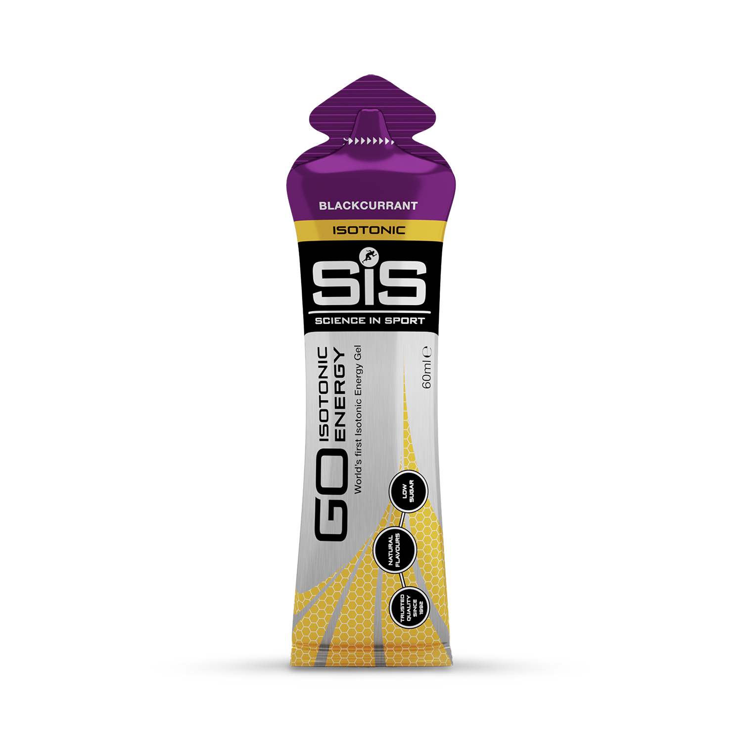 SiS GO Isotonic Energy Gel Blackcurrant  6 x 60ml