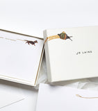 Jo Laing Hello Sausage A6 correspondence cards, UK version