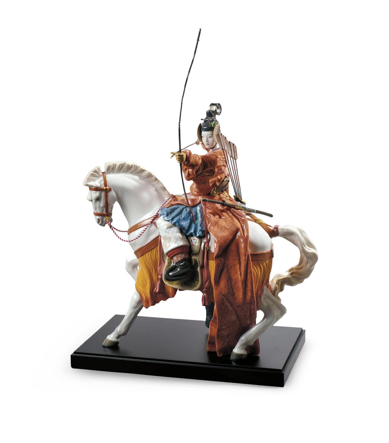 Lladró porcelain Yabusame Archer figurine, UK version
