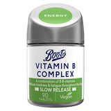 Boots Vitamin B Complex 90 Tablets - Slow Release (3 months supply) Vitamins, Minerals & Supplements Boots   