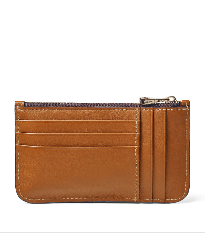 Aspinal of London leather Ella card holder with 6 slots, UK version