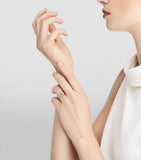 Bvlgari BVLGARI ring rose gold diamond mother of pearl - British product