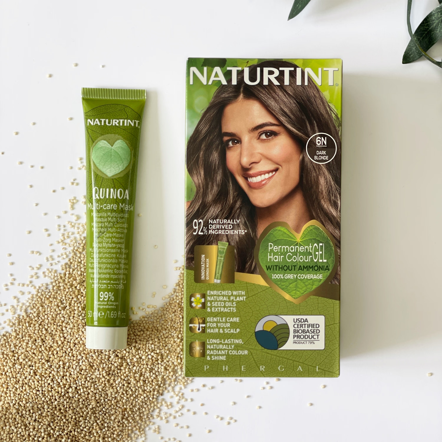 Naturtint permanent hair colour 6N dark blonde (British brand)