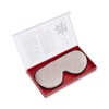 White Lotus Beauty 100% mulberry silk sleep mask, imported from the UK