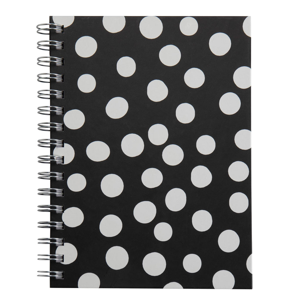 Sainsbury's Home Spotty Wiro Notebook A5