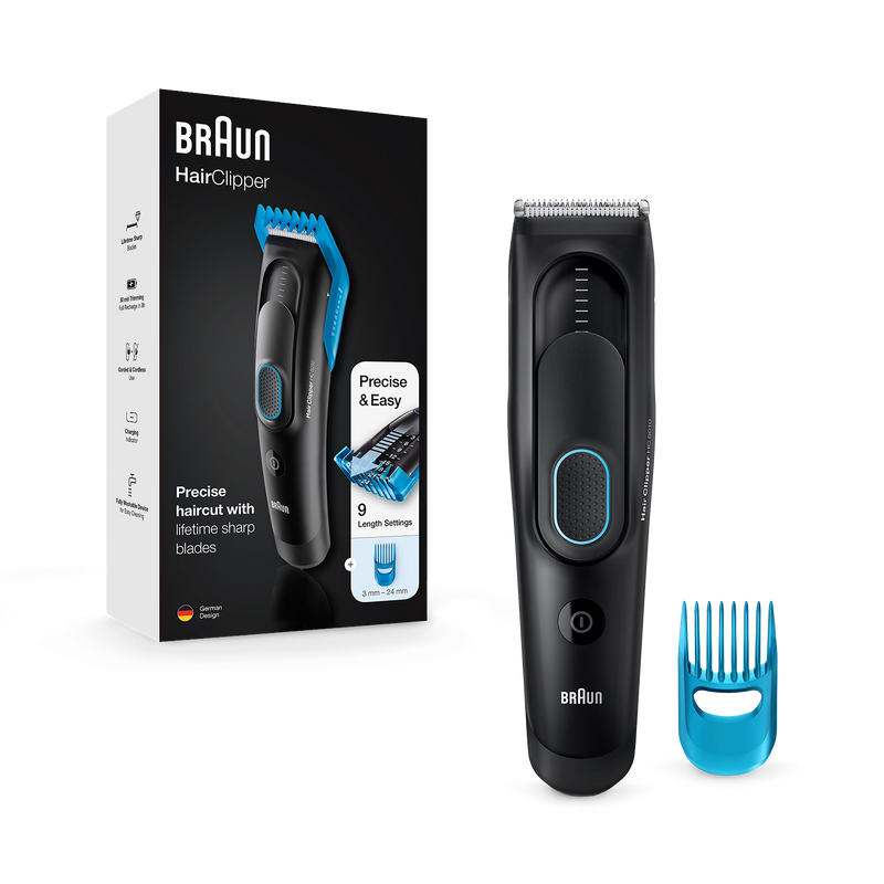 Braun Hair Clipper Series 5 HC5010 black, UK version