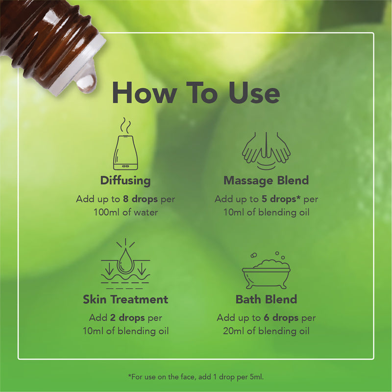 Tisserand Bio-Limettenöl 9ml (Britische Marke)