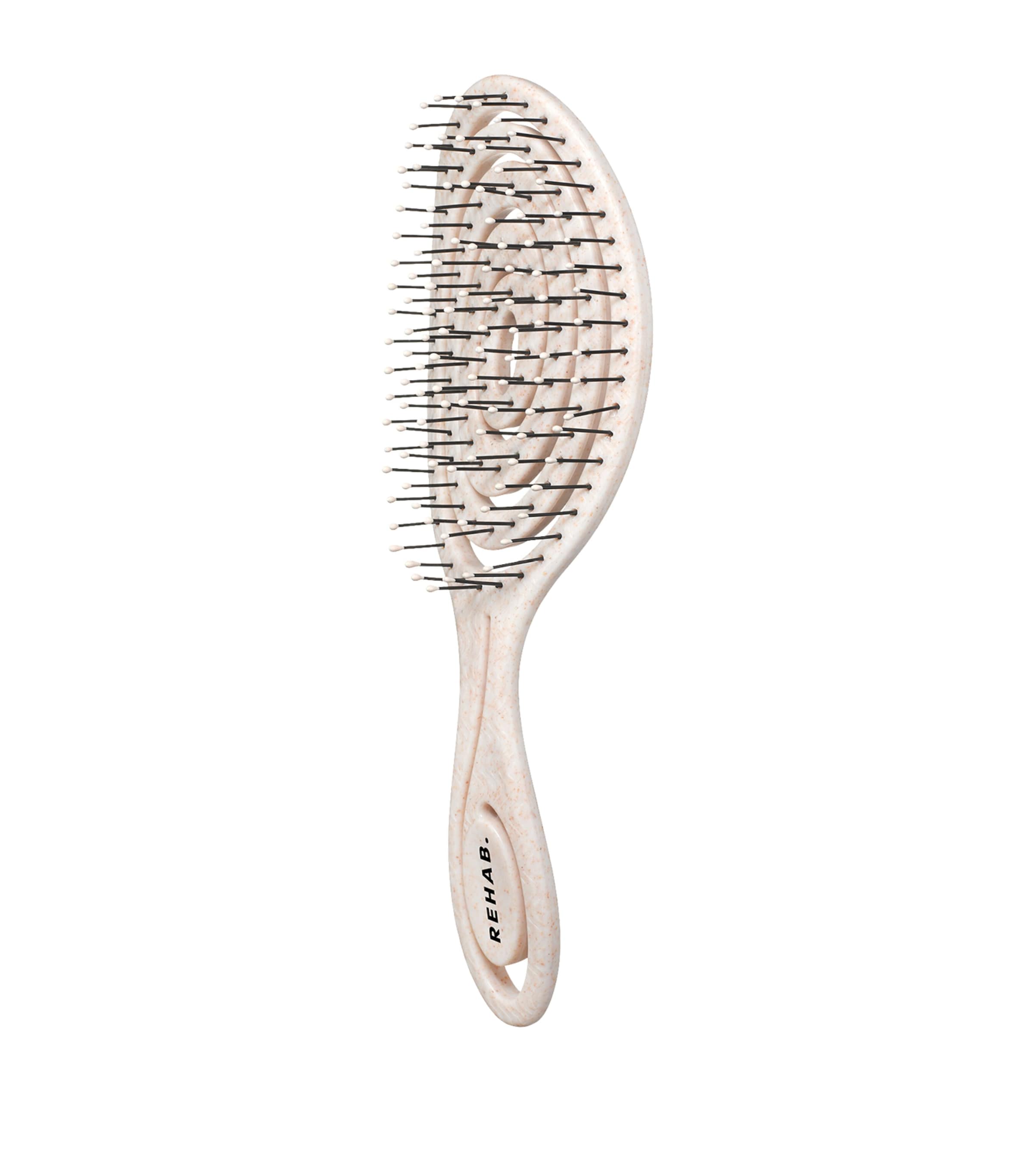 REHAB. Vital hair brush with biodegradable straw, imported from the UK
