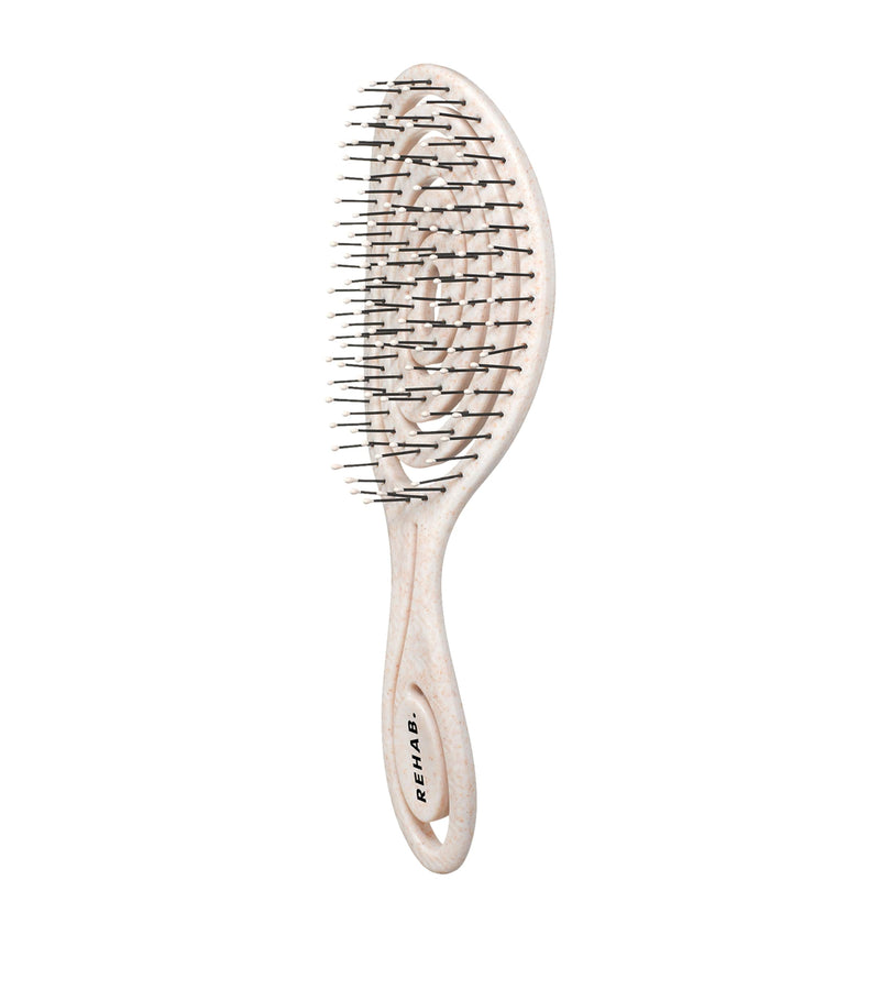 REHAB. Vital hair brush with biodegradable straw, imported from the UK