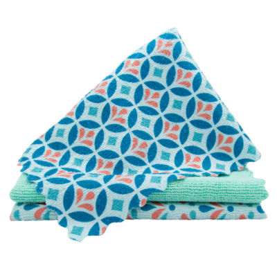 Spontex Mosaik microfibre cloths 40x30 cm, UK version