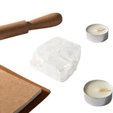 Myga incense holder selenite (British brand)