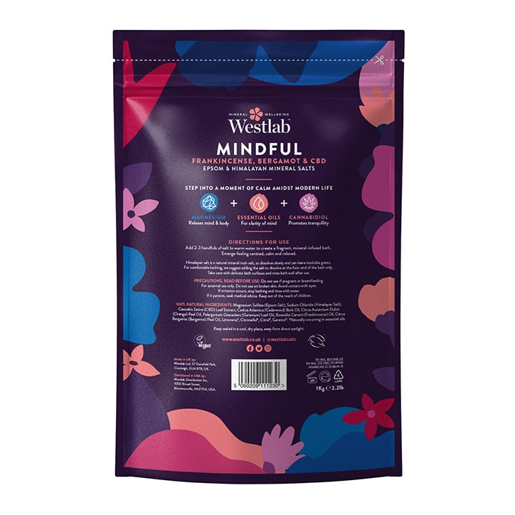 Westlab Mindful Bathing Salts 1kg