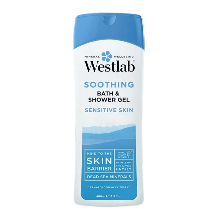 Westlab Soothing Shower Wash + Dead Sea Salt Minerals 400ml GOODS Holland&Barrett