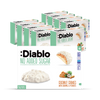Diablo coconut cookies caramel and peanut 100g pack of 9 - British product