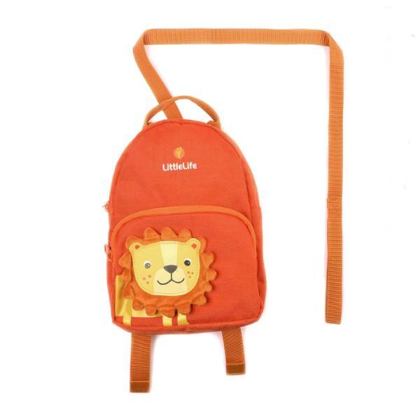 Littlelife toddler backpack Orange Lion 2L, imported from the UK