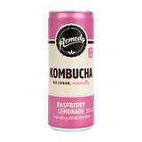 Remedy Kombucha Cherry Plum 250ml - Raspberry Lemonade 250 ml