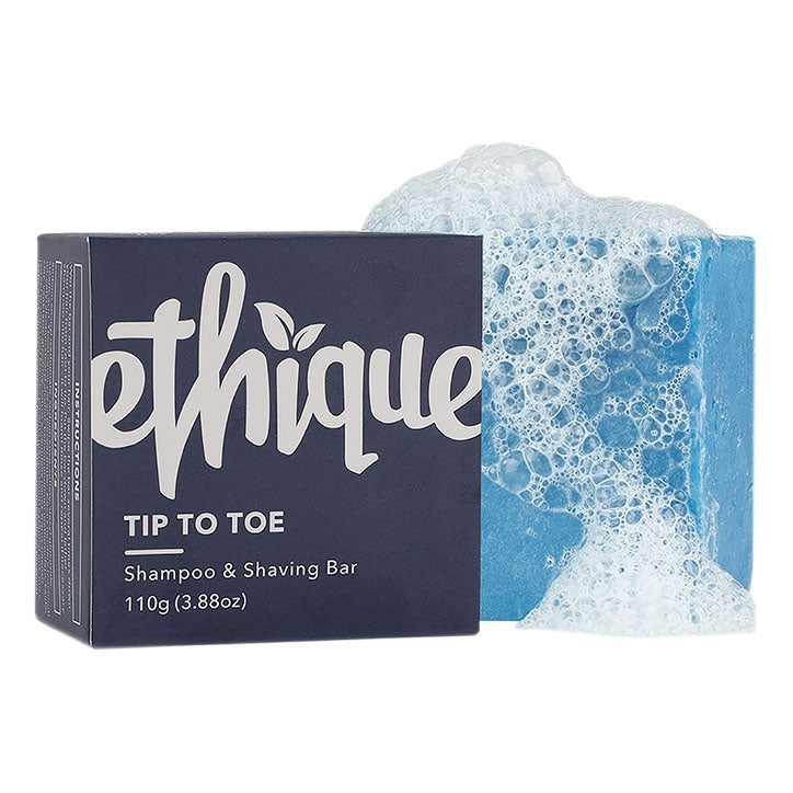 Ethique Tip To Toe Shampoo & Shaving Bar 110g GOODS Holland&Barrett